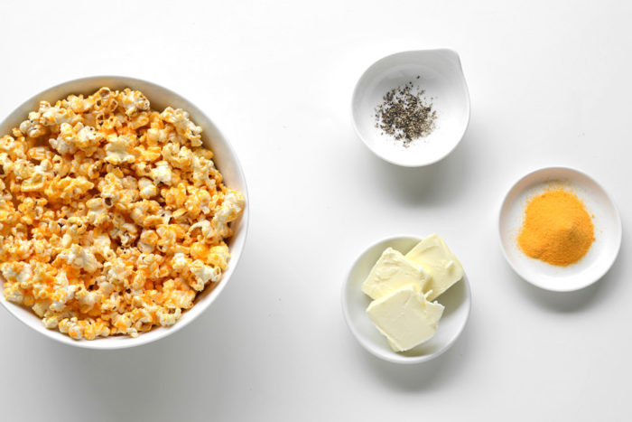 mac n cheese popcorn recipe