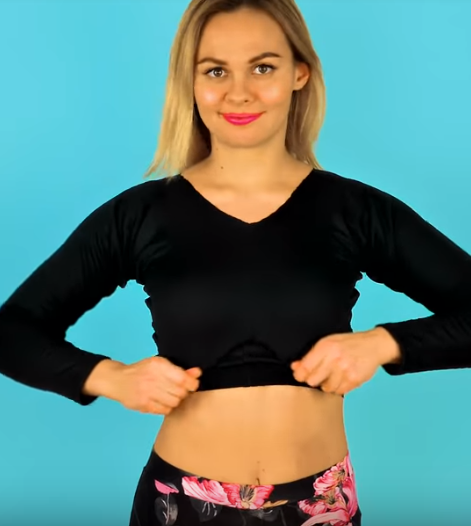 DIY crop top